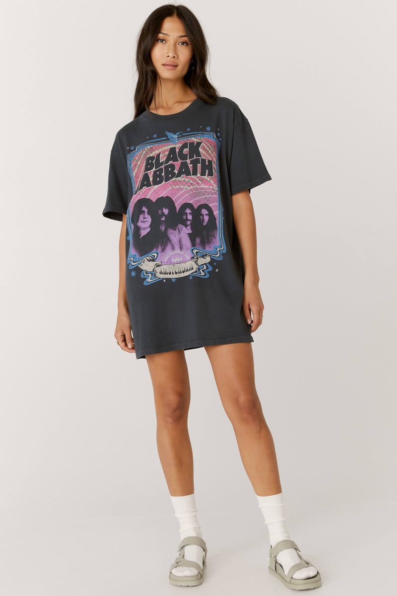 Black Sabbath Paradiso T-Shirt Dress – Ooh La Luxe