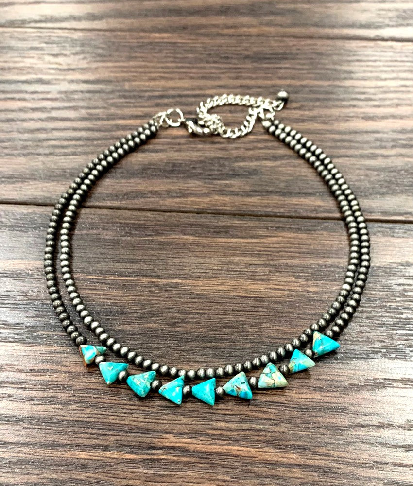 Turquoise Gemstone Necklace