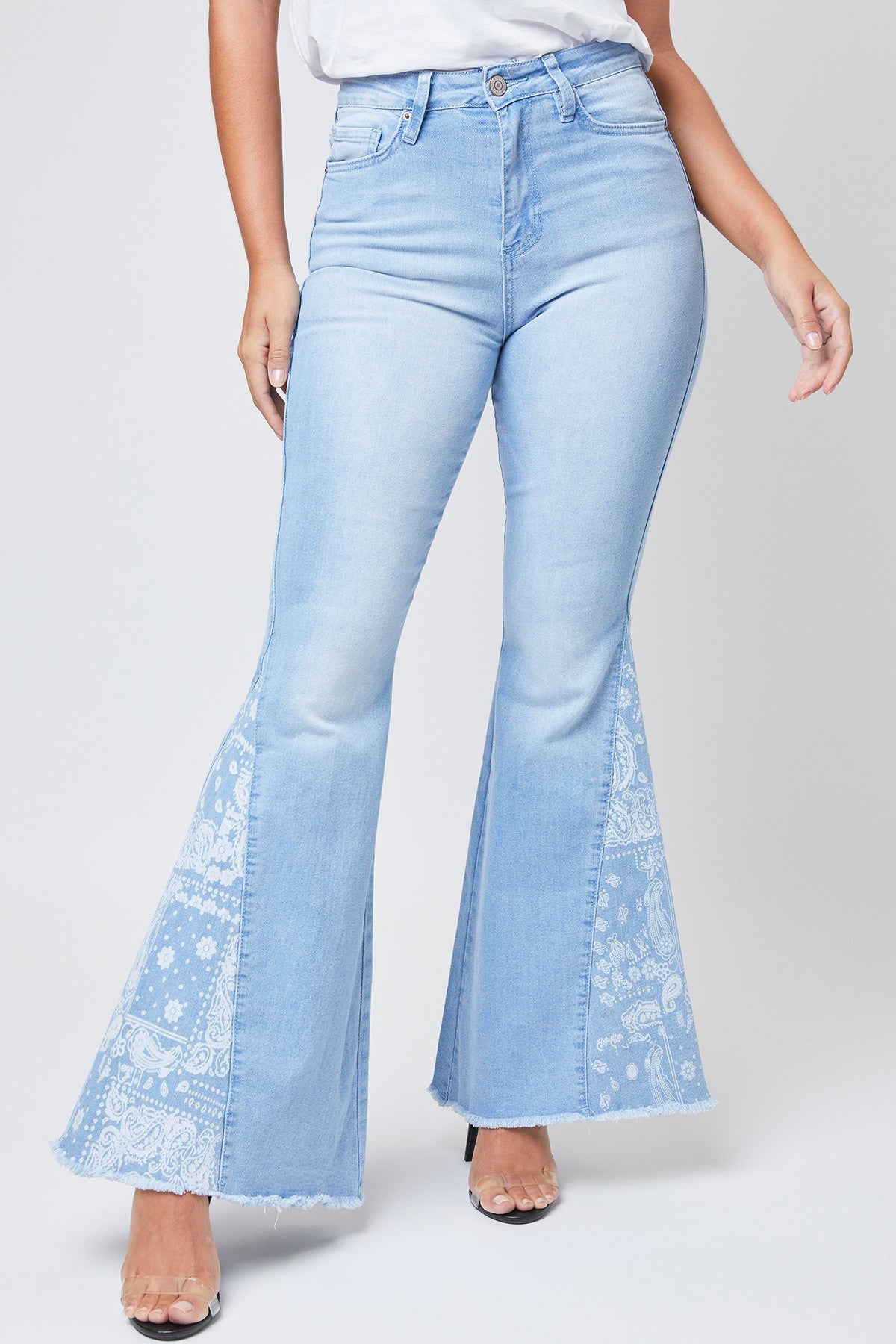 Paisley Flare Jeans