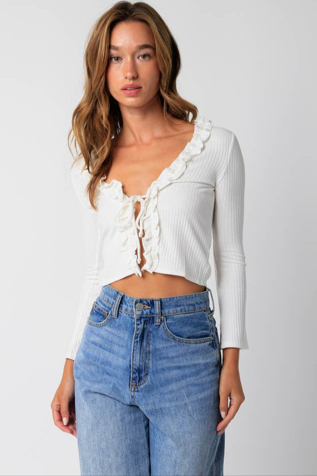 Cameron Cardi Top