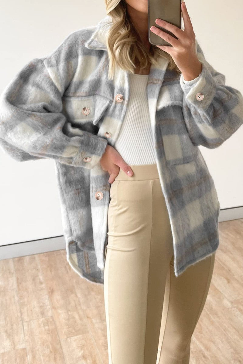 Nitza Plaid Jacket