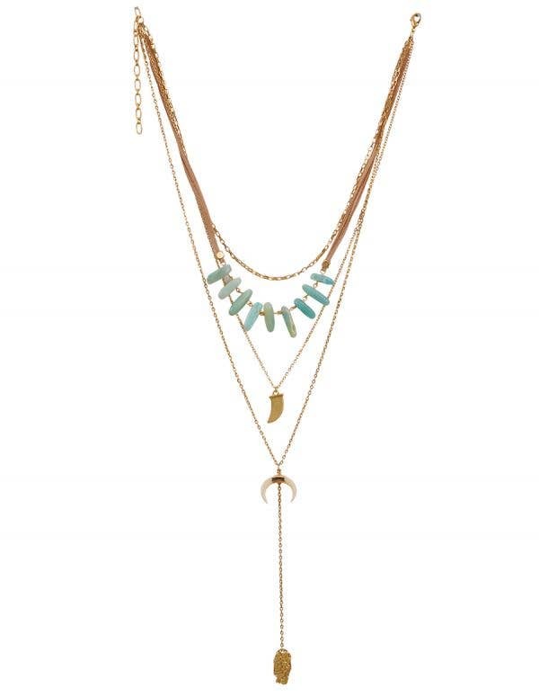 Gina Gemstone Necklace