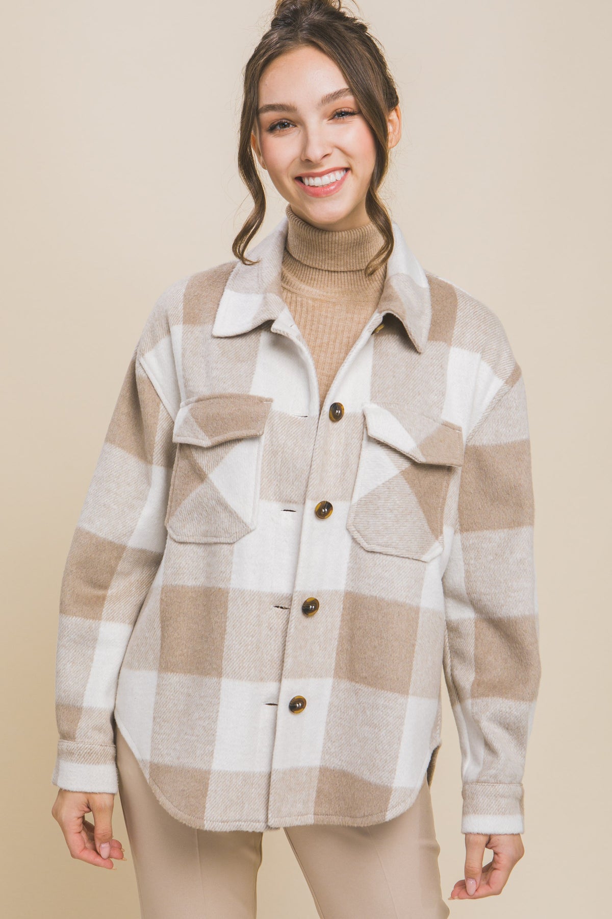 Cindy Plaid Jacket