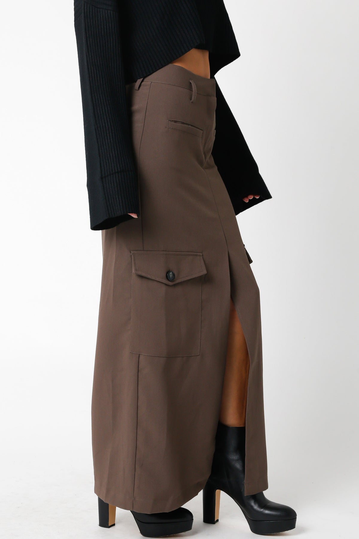 Hunter Cargo Maxi Skirt