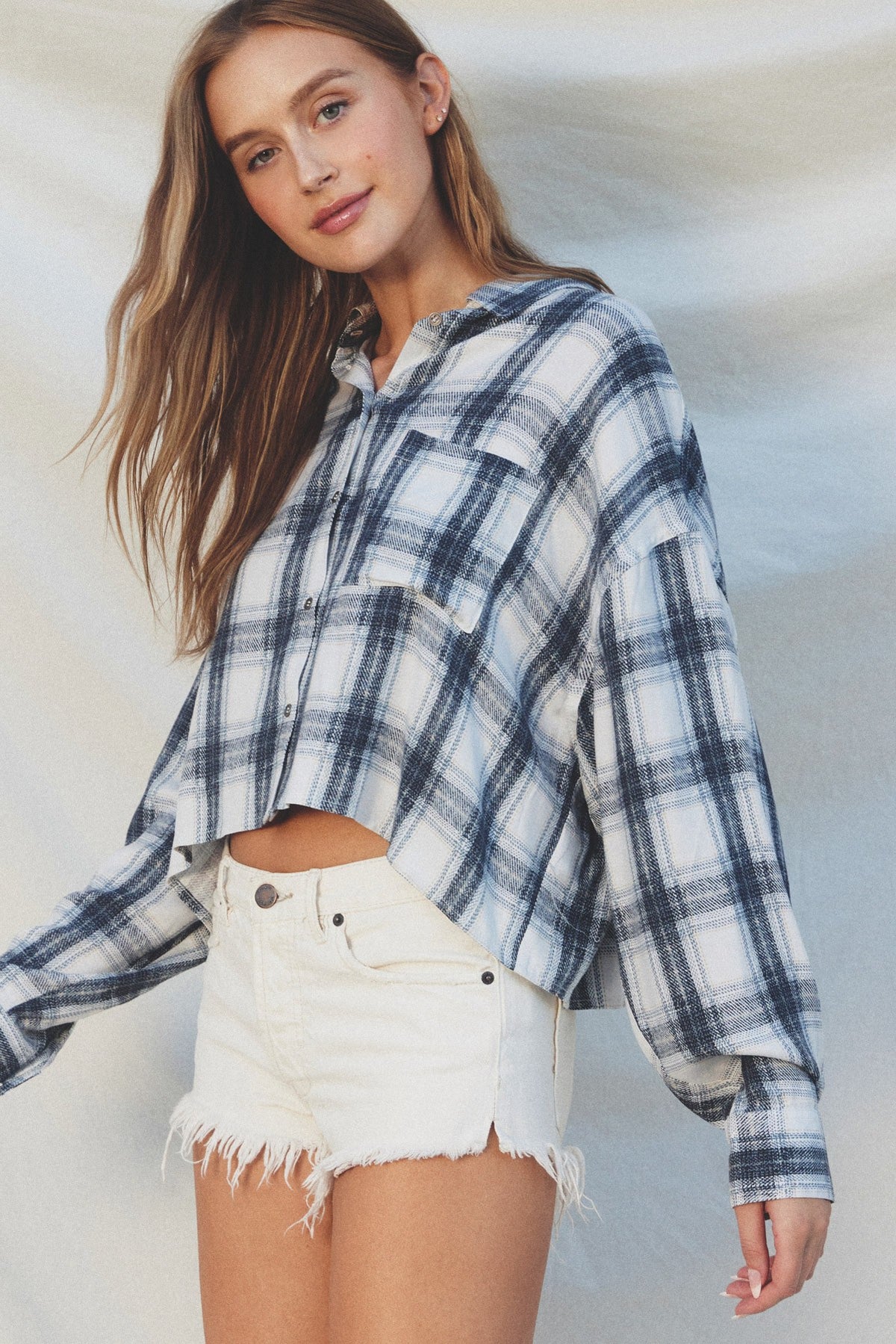 Nala Plaid Top
