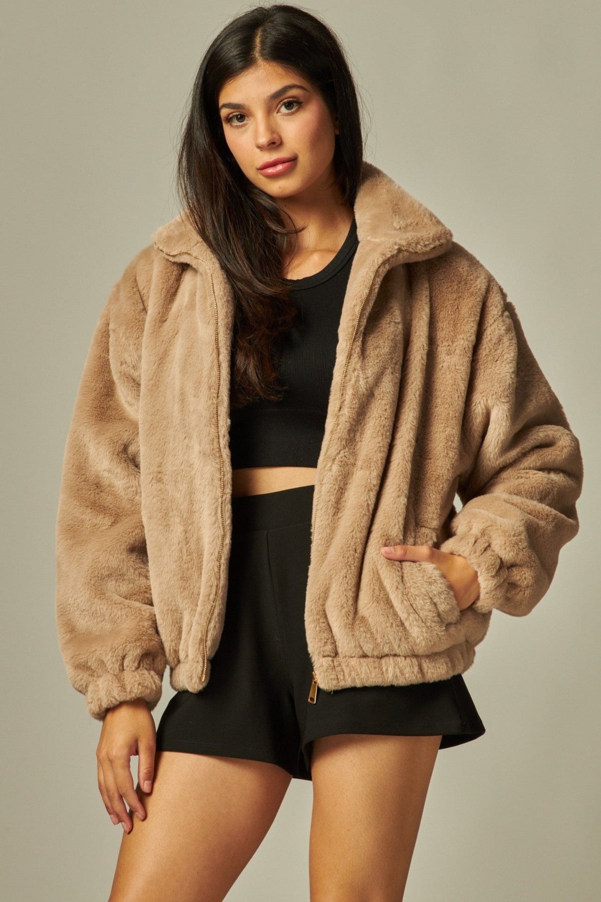 Bunny Faux Fur Jacket