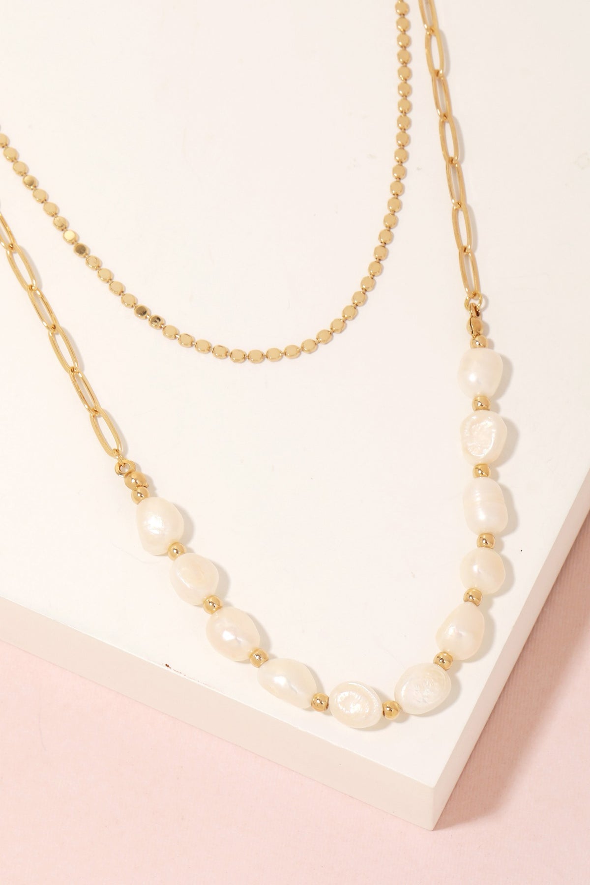 Pearl Layered Necklace