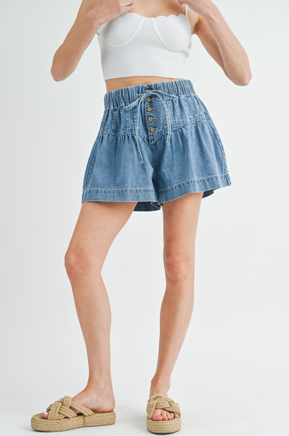 Summer Lovin' Denim Shorts