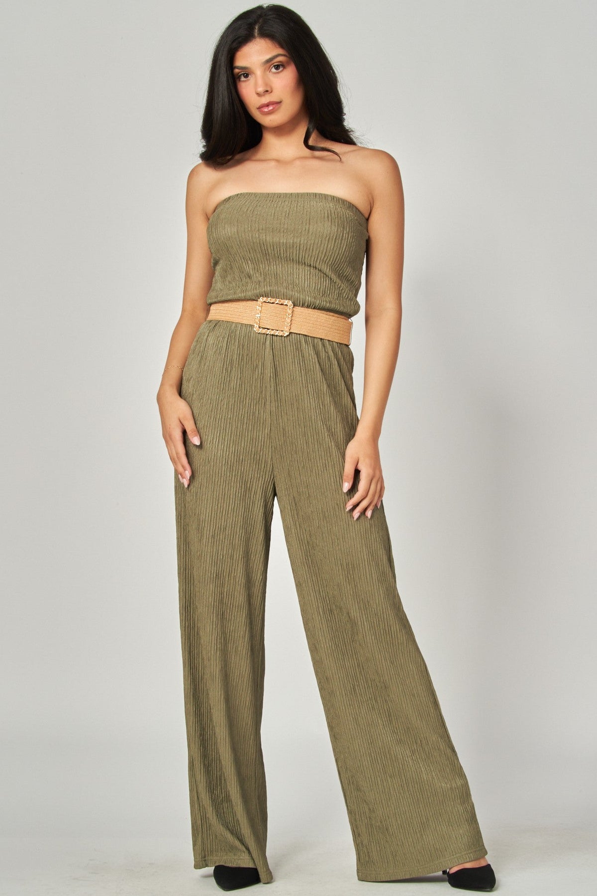 Tania Belted Jumpsuit