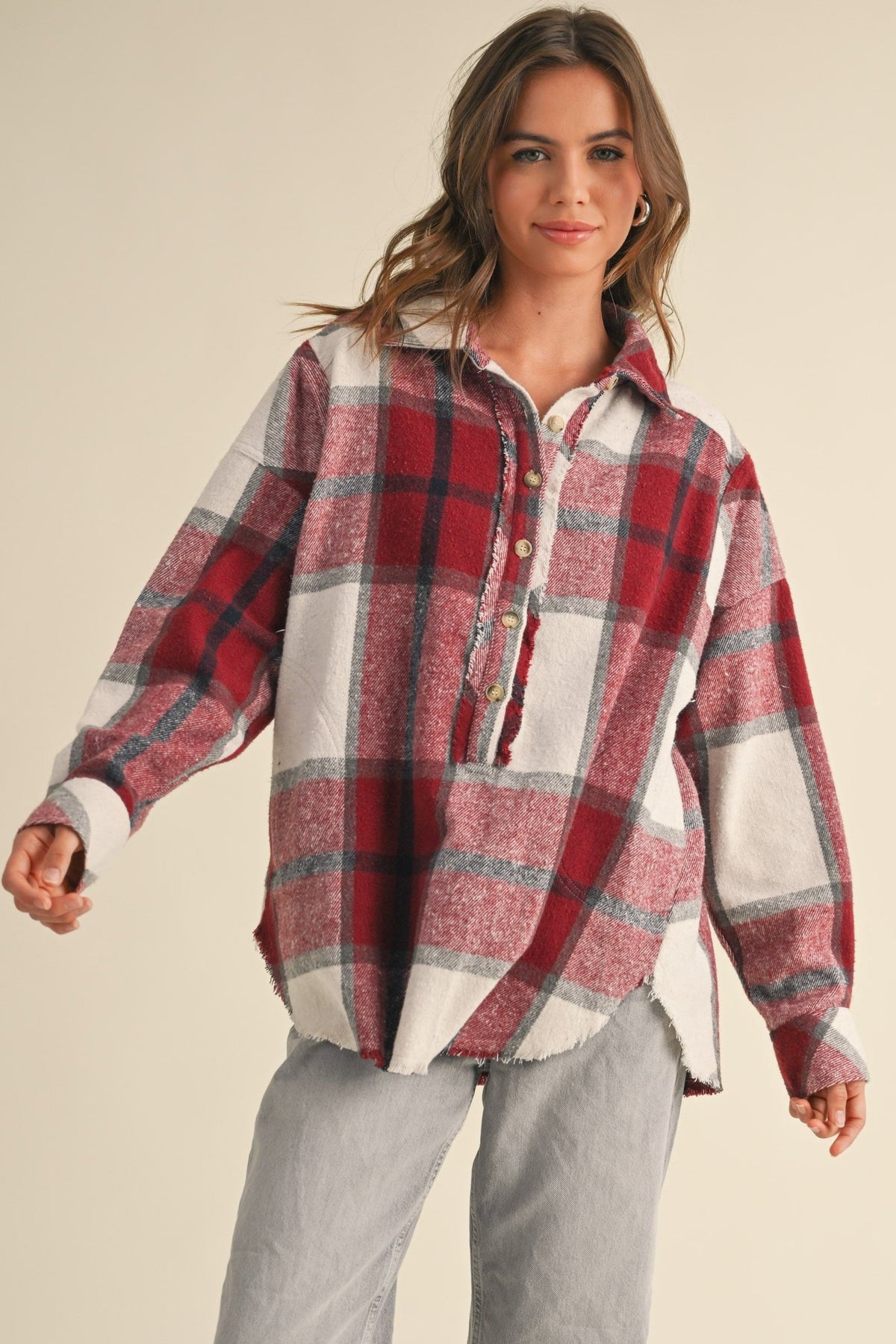 Cabin Plaid Pullover