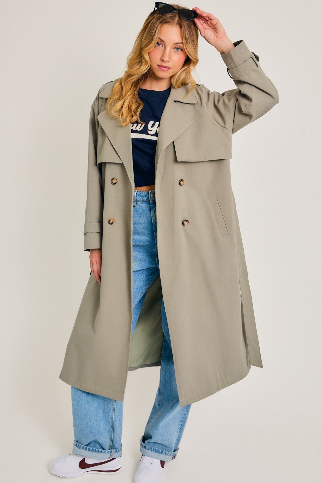 Cool Girl Trench Coat