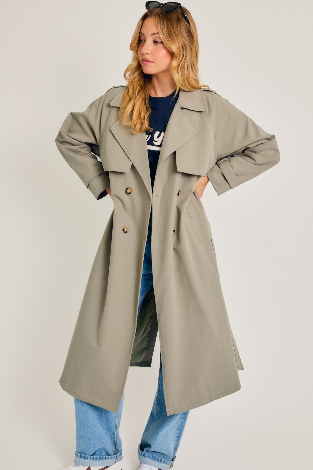 Cool Girl Trench Coat