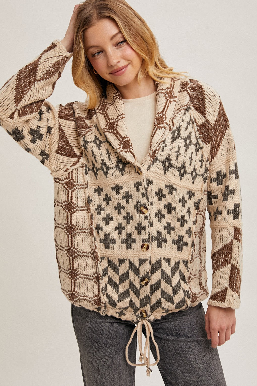Hunter Knit Sweater Cardigan