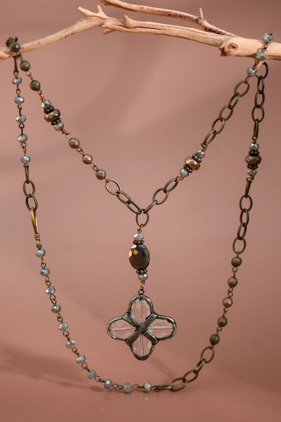 Shuanda Beaded Necklace