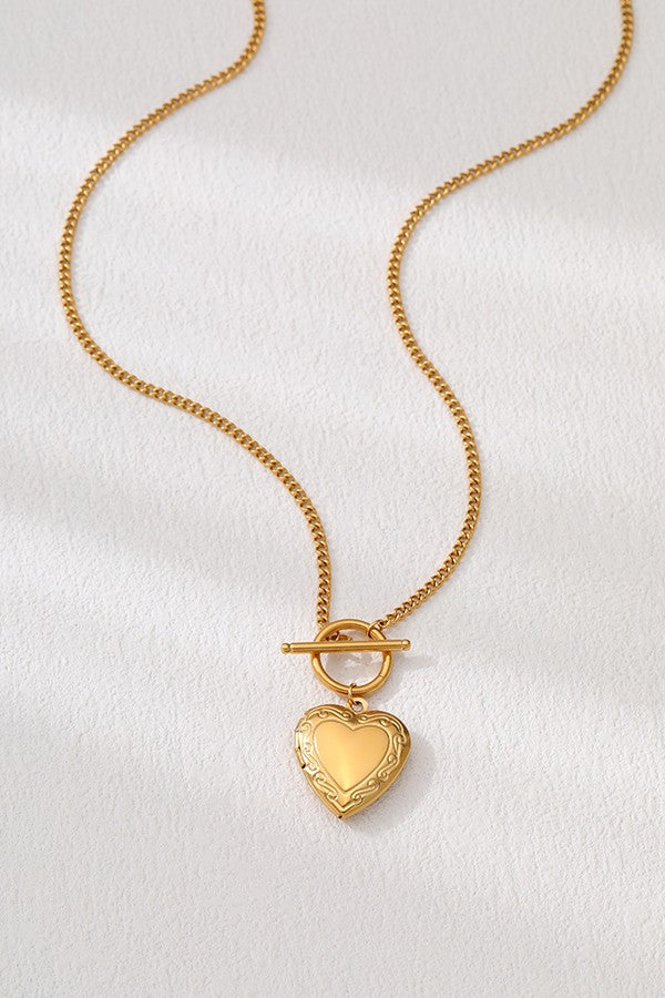 Heart Locket Necklace