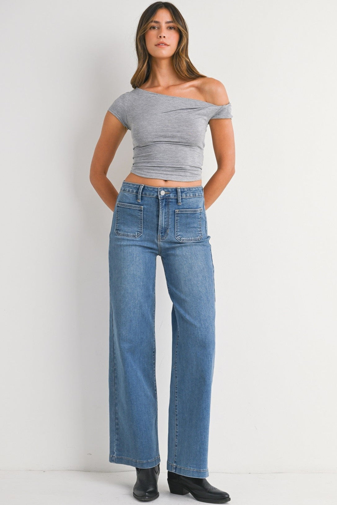 JBD Mini Patch Pocket Jean