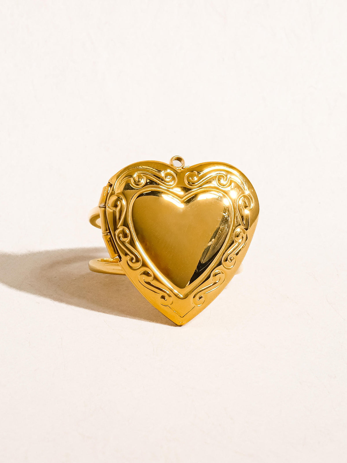 Heart Locket Ring