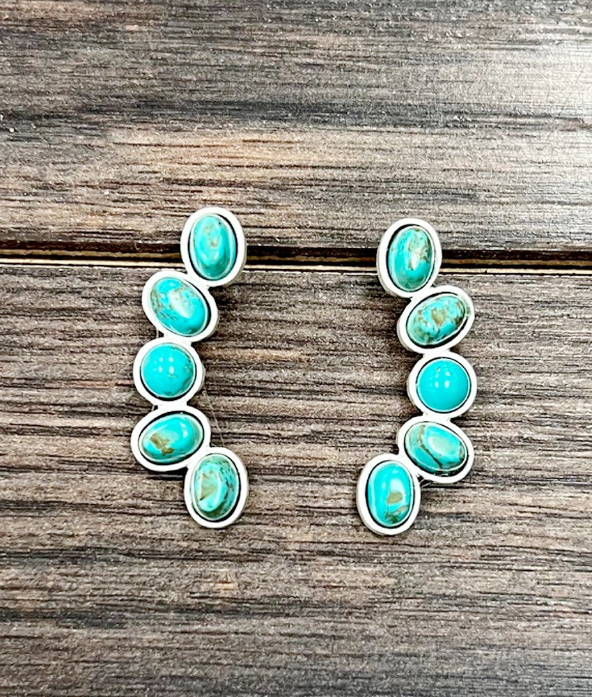 Turquoise Stud Earrings