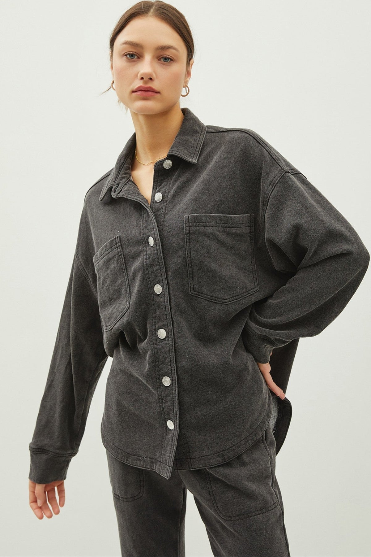 Lettie Denim Shacket