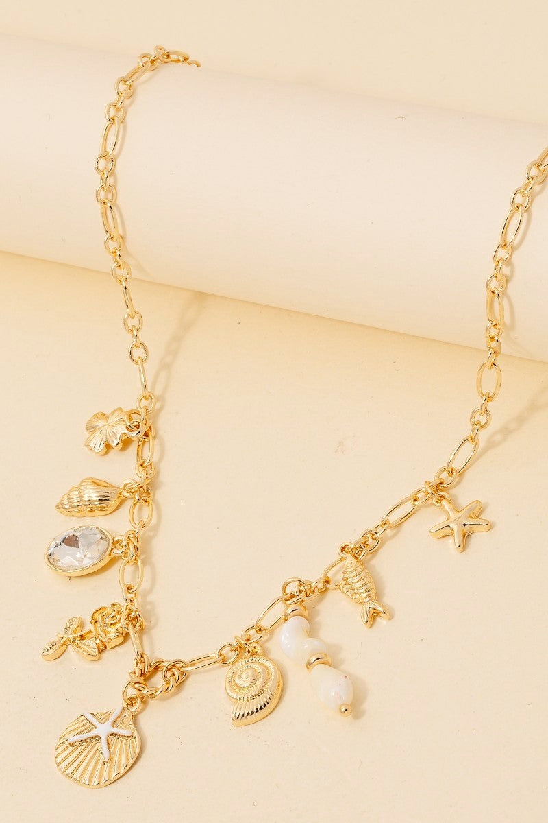 Sea Life Charm Necklace