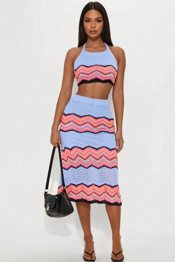 Sunset in Mykonos Crochet Set