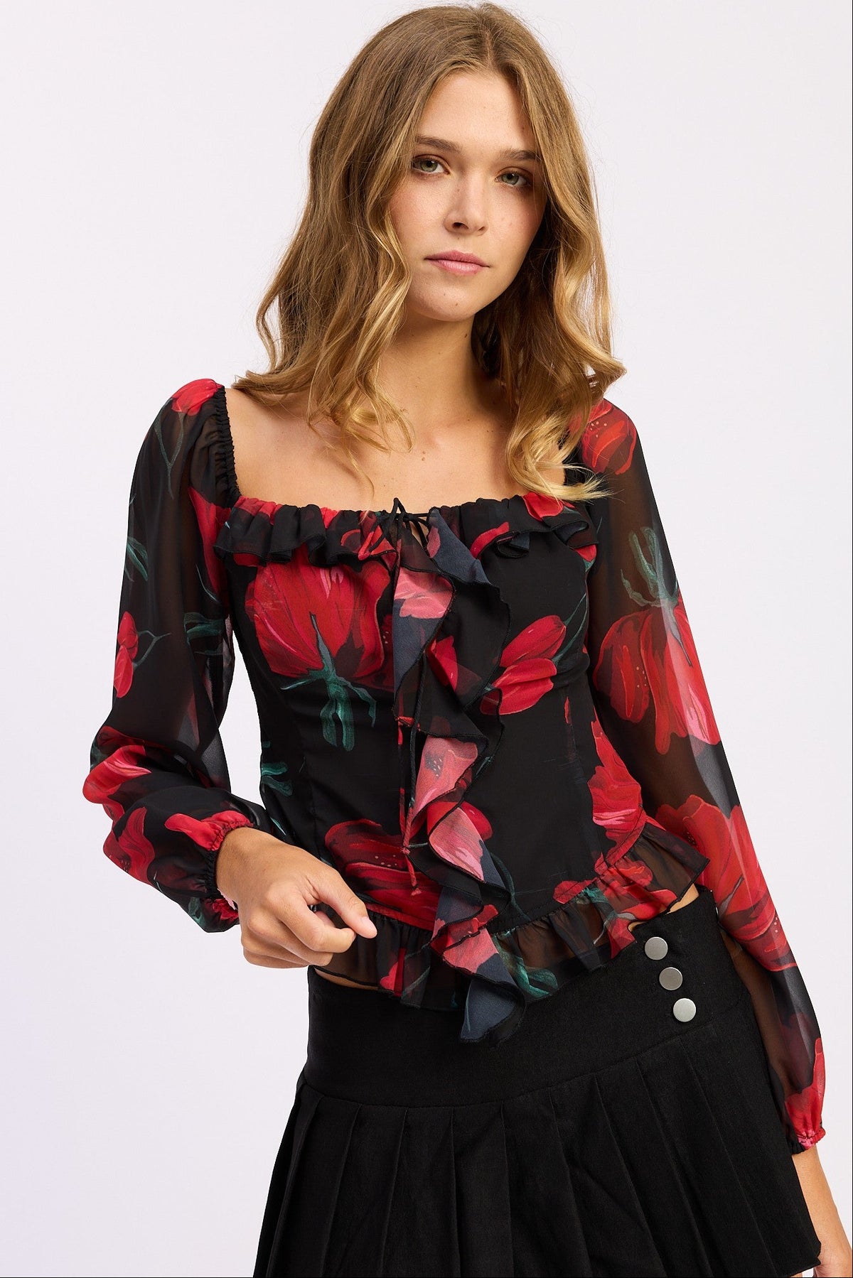 Clarise Floral Blouse