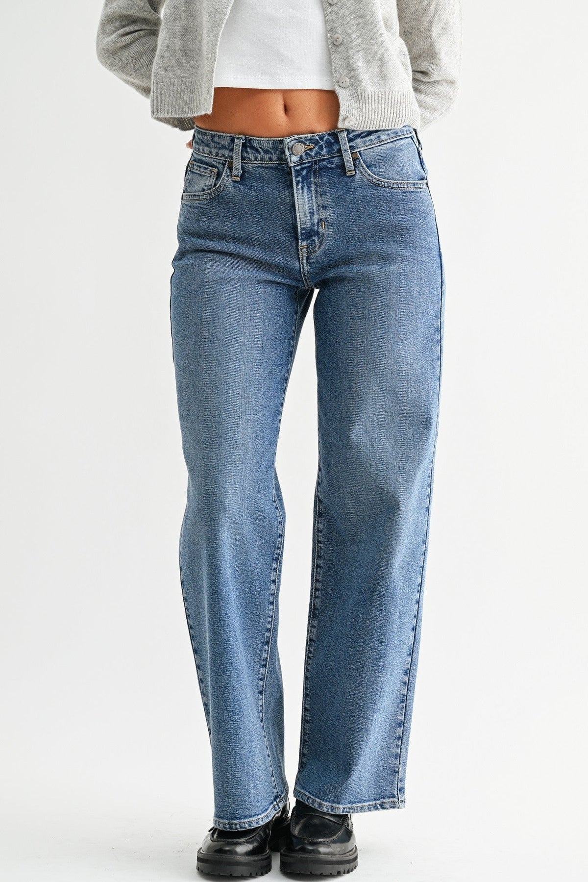 Alicia Mid Rise Jean