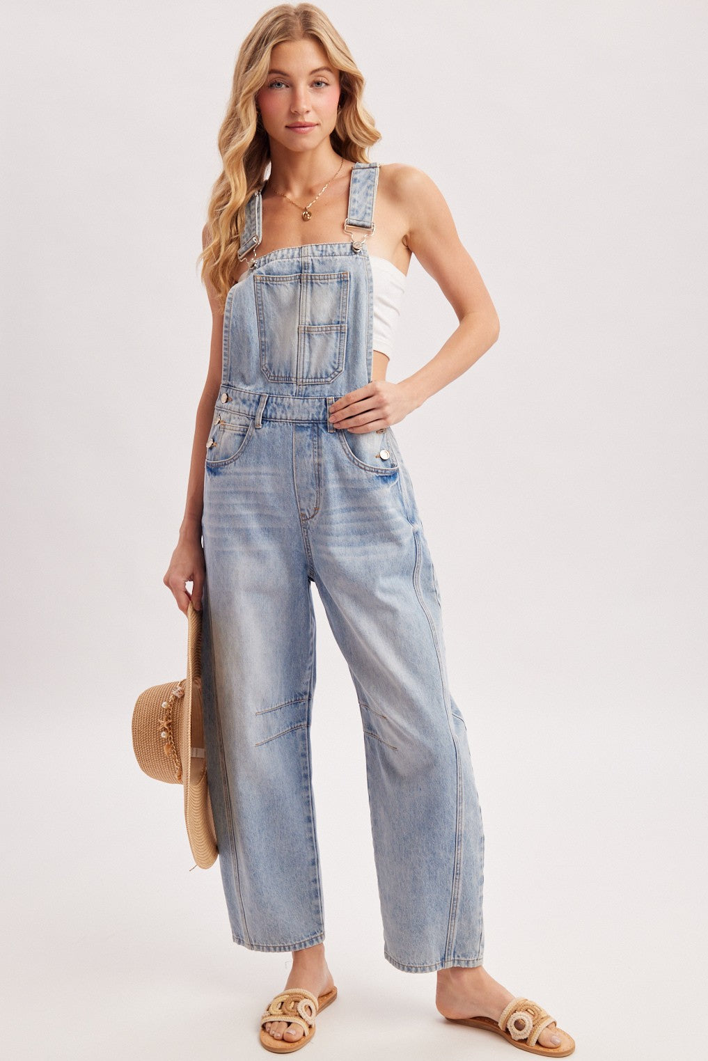 Kassie Denim Overalls
