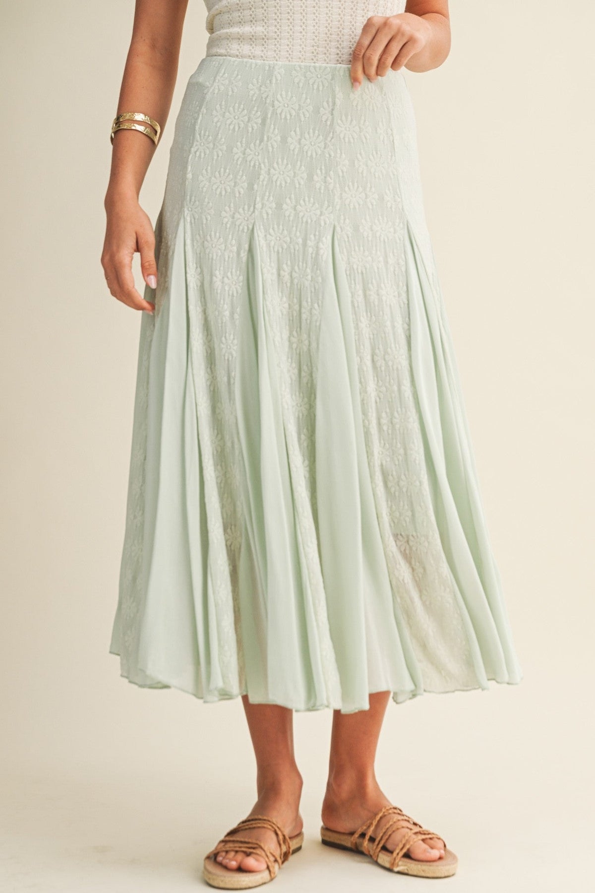 Andes Midi Skirt