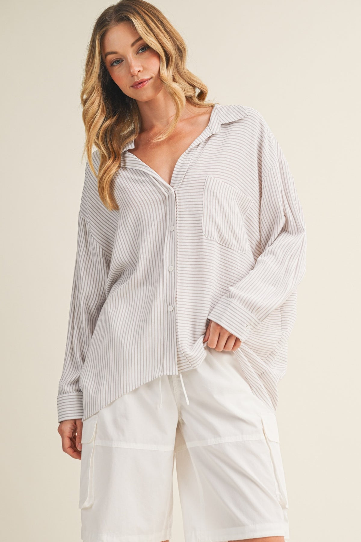 Falyn Button Down