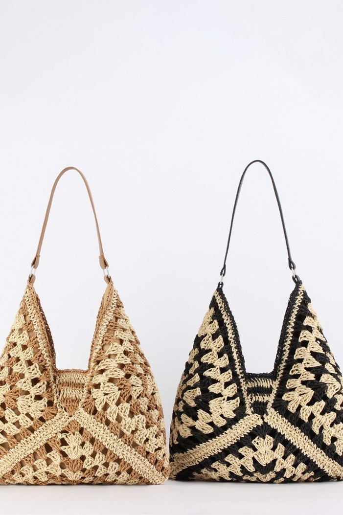 Crochet Open Weave Bag