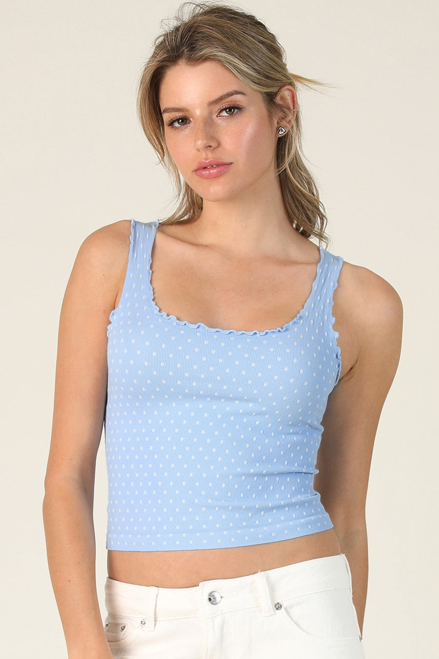 Paula Polka Dot Top