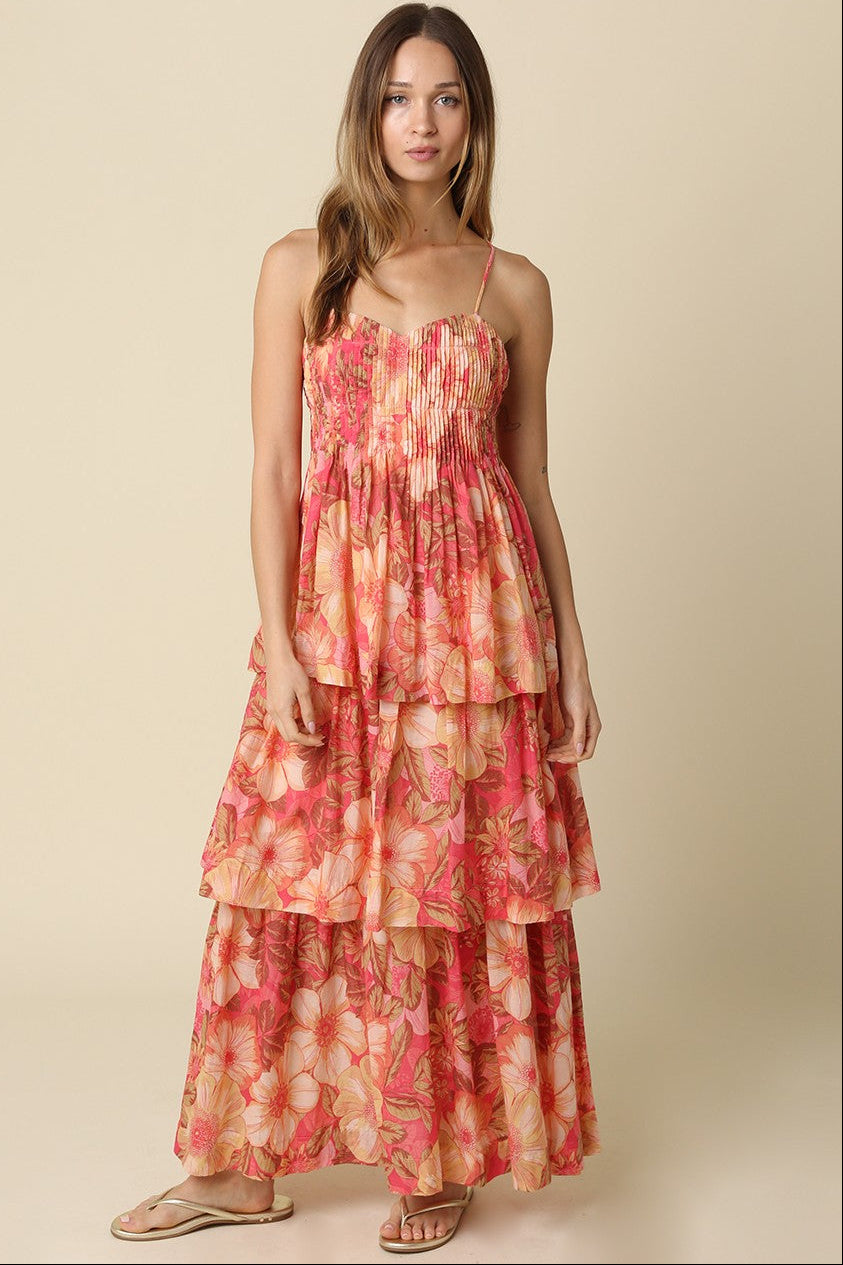 Giselle Tiered Maxi Dress