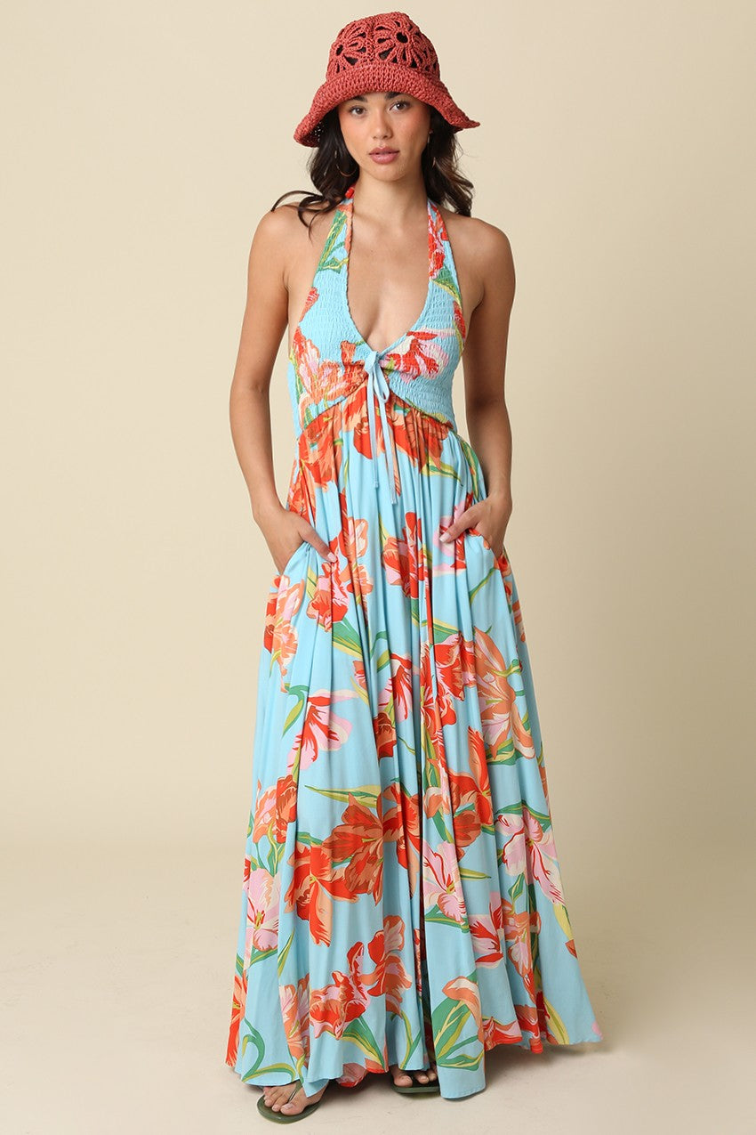 Etty Floral Maxi Dress