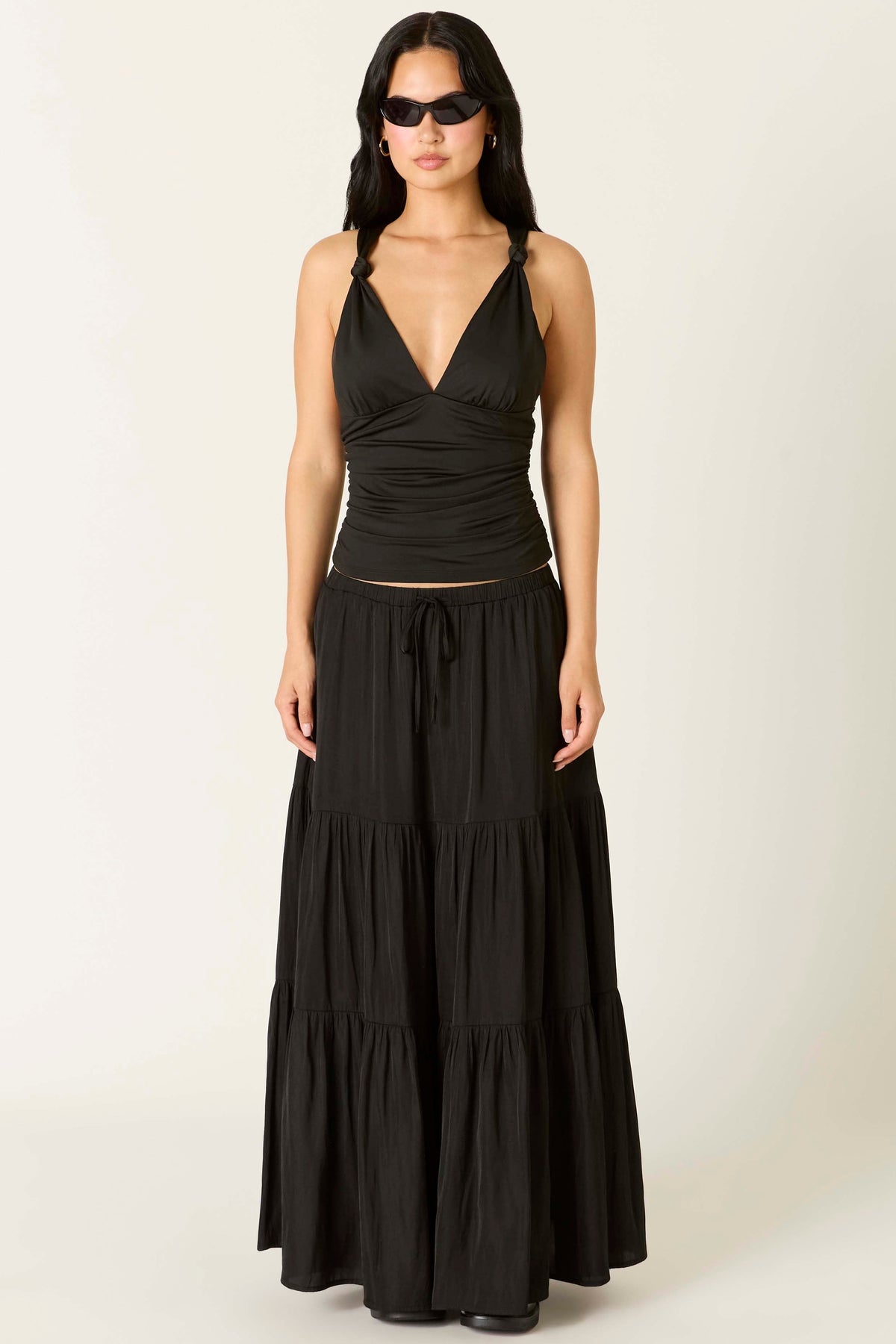 Tina Tiered Maxi Skirt