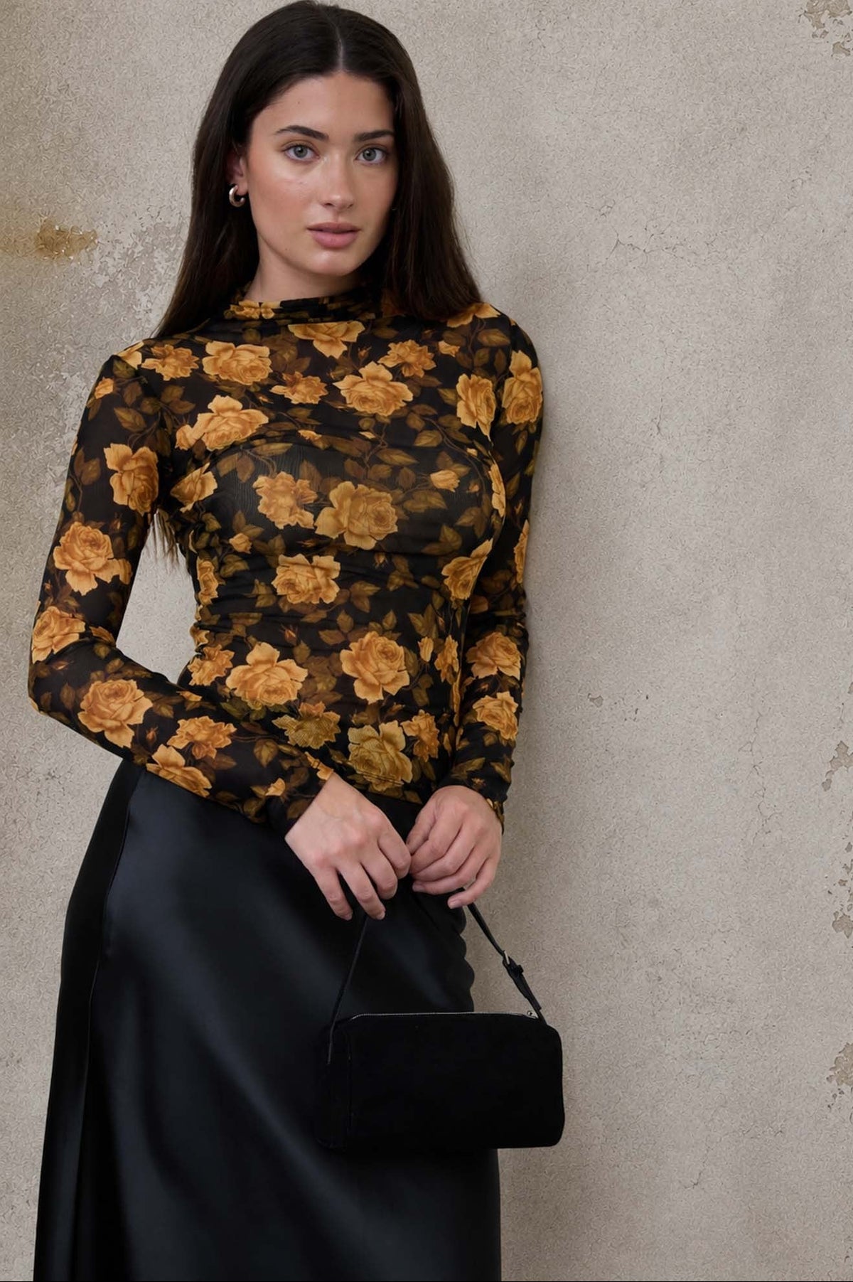 Eve Floral Mesh Top