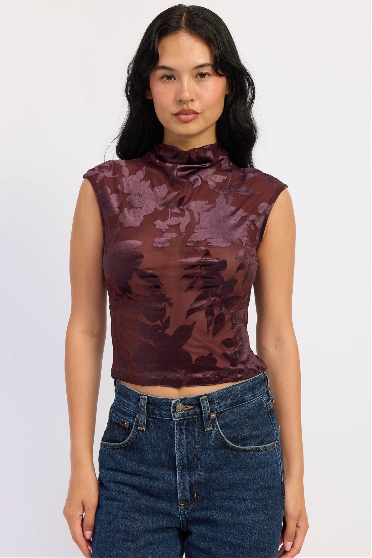 After Dark Mesh Top