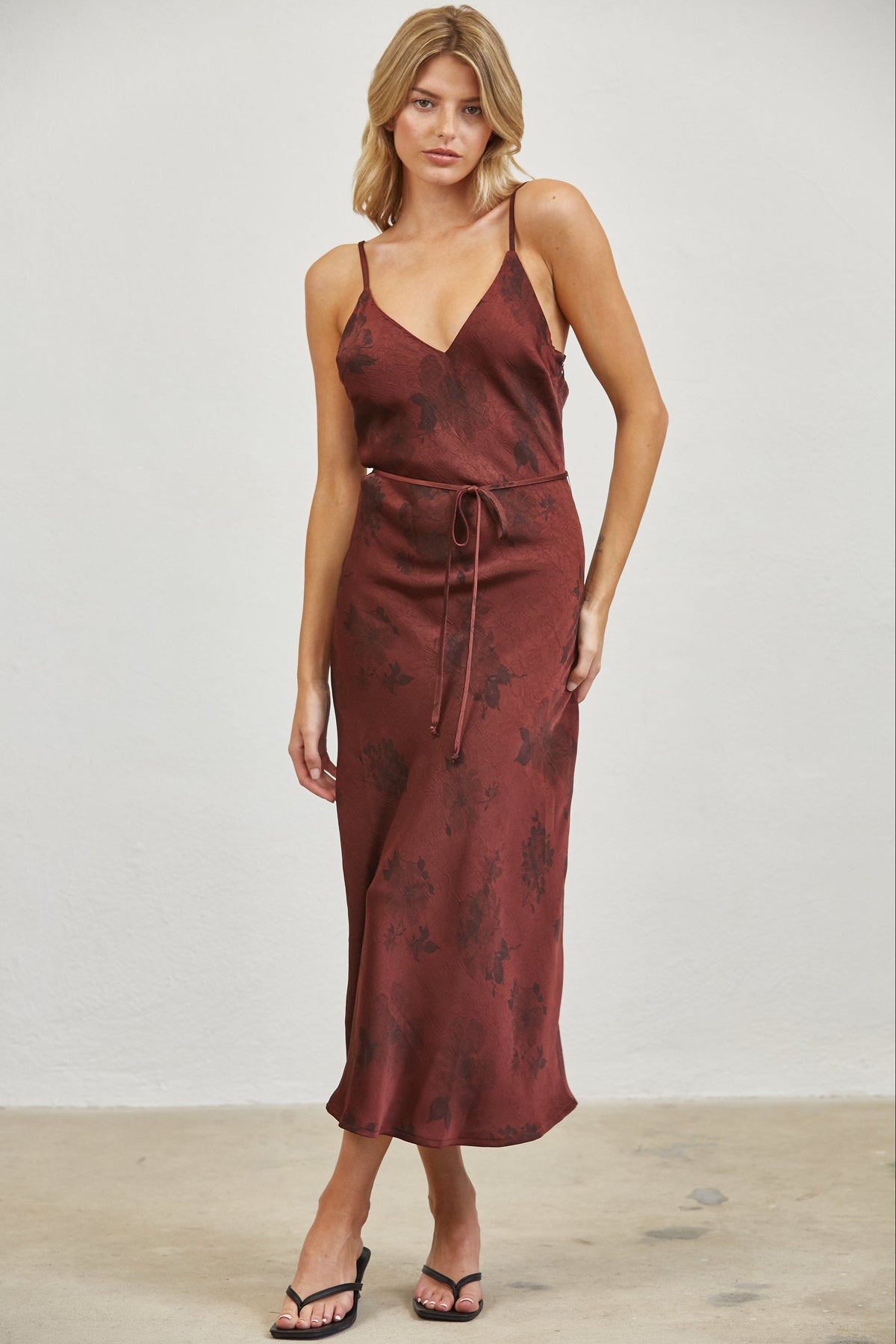 Merlot Midi Dress