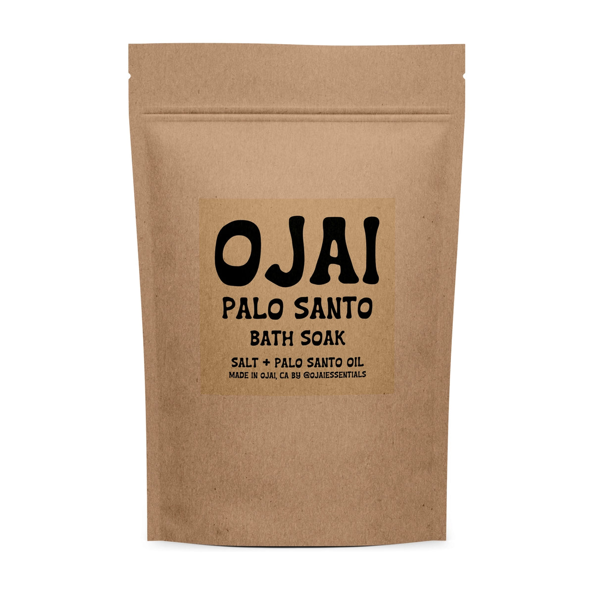 Bath Soak | Ojai Palo Santo | Salt and Essential Oils