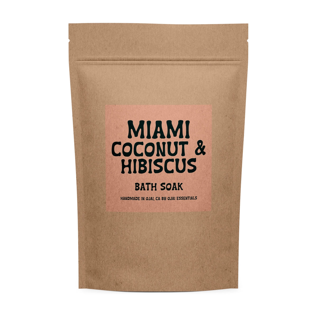 Bath Soak | Miami Coconut & Hibiscus | Salt + Essential Oils