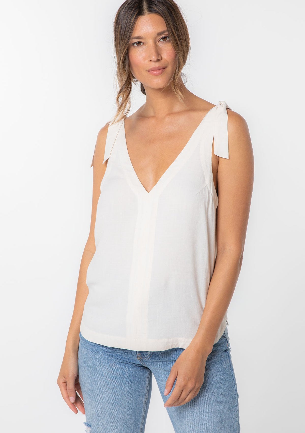 Clara Linen Tank