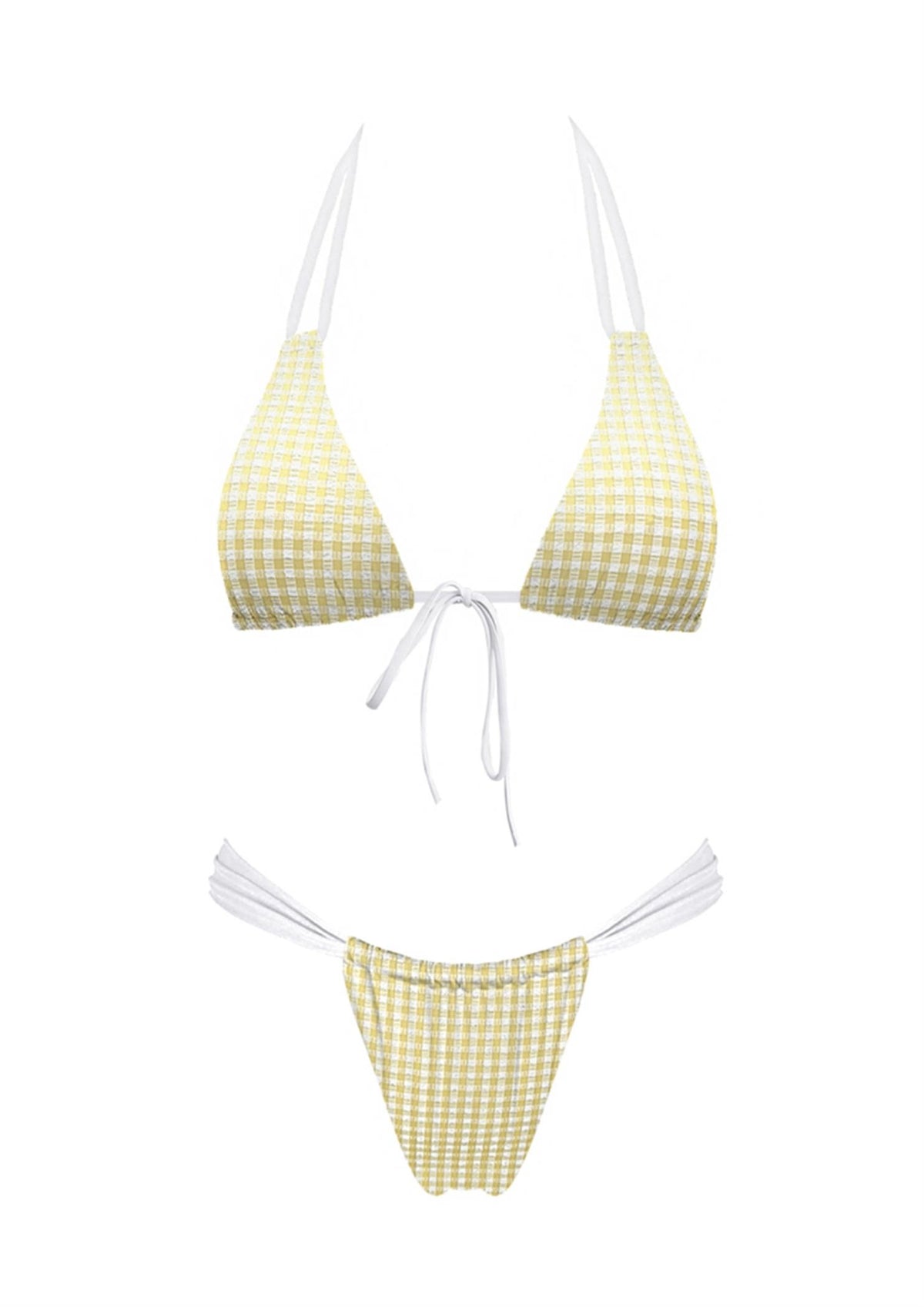 Lemonade Gingham Bikini