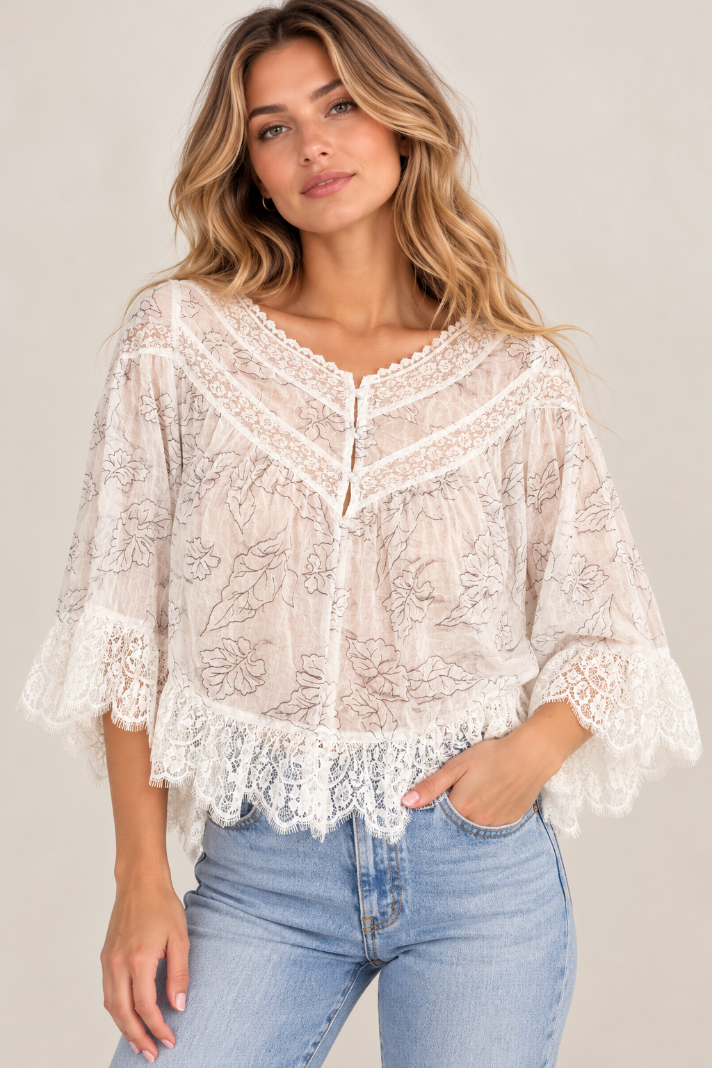 Shiloh Sheer Blouse