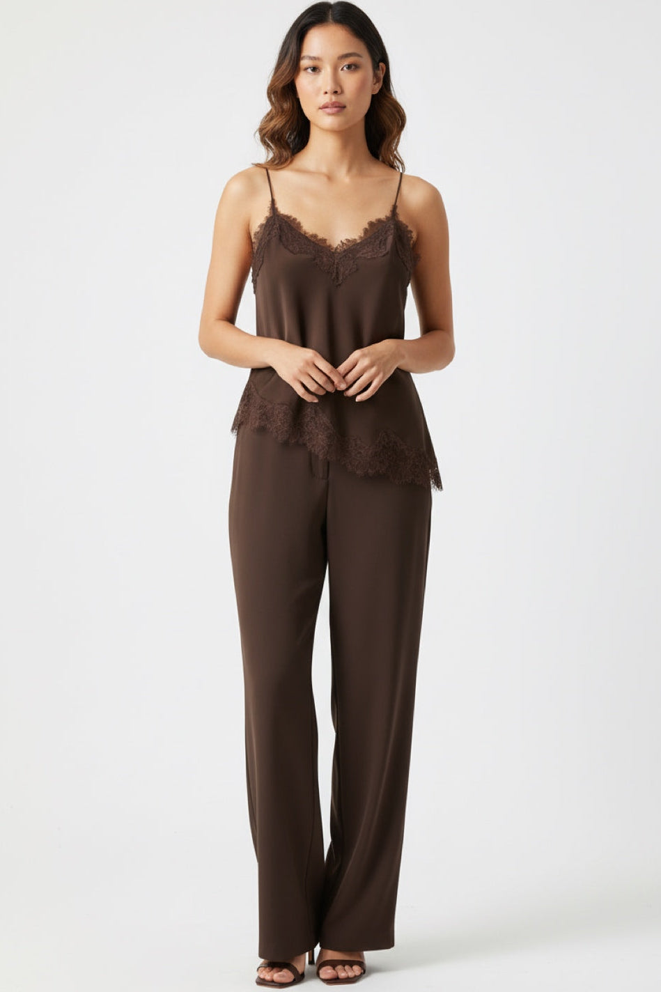 Landra Lace Trim Cami