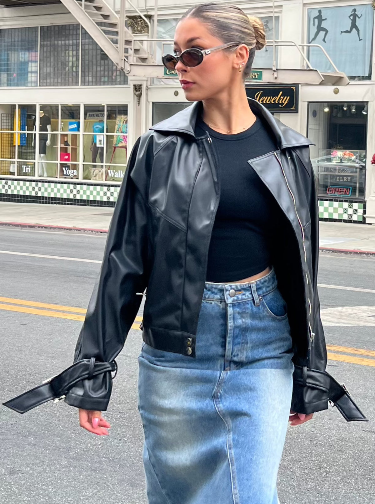City Girl Leather Jacket