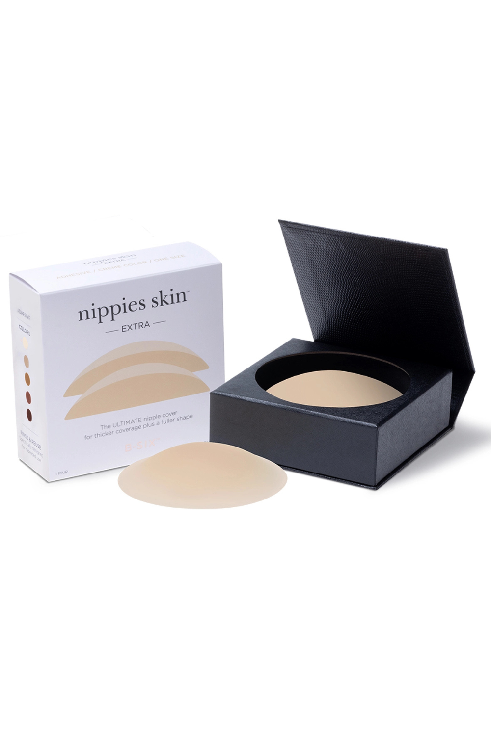 Nippies Skin Adhesive Nipple Covers with Extra Coverage