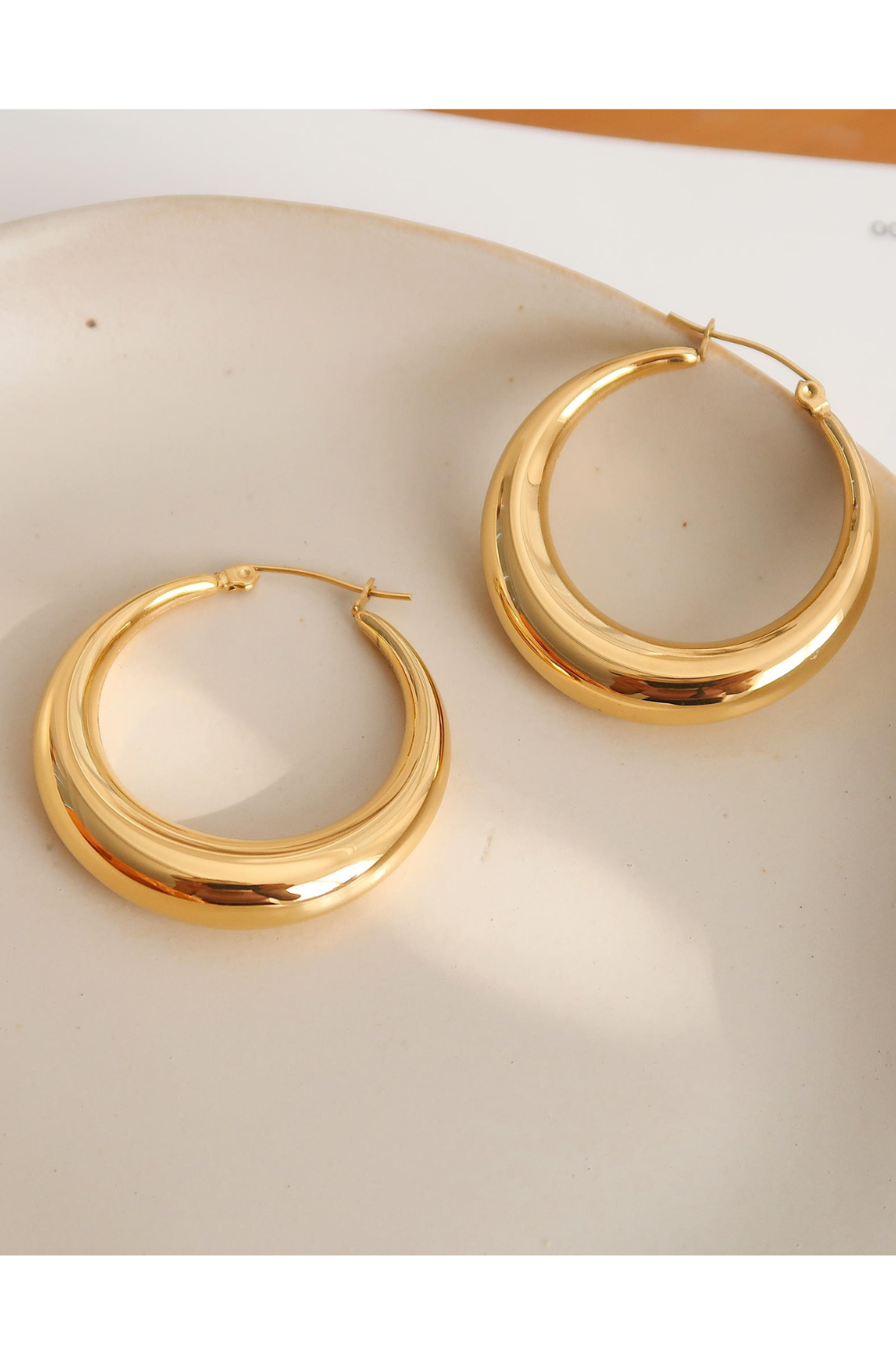 Classic Large Hoop Earrings