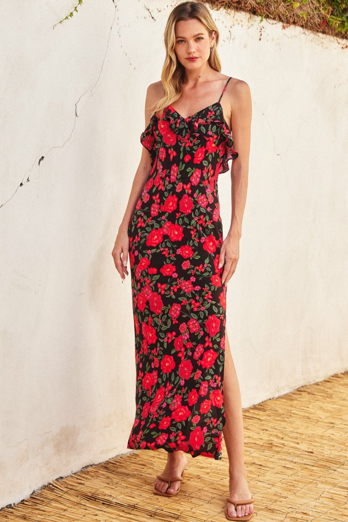 Hearts On Fire Maxi Dress