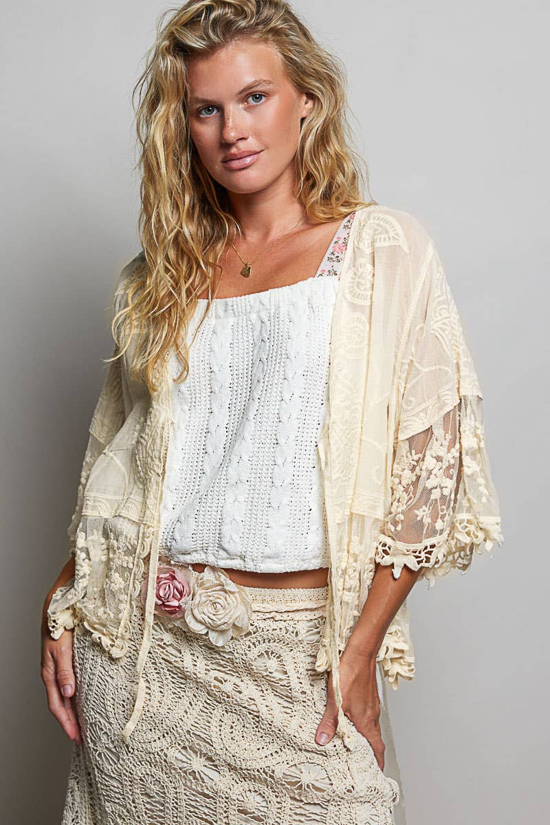 Pamela Lace Cardigan