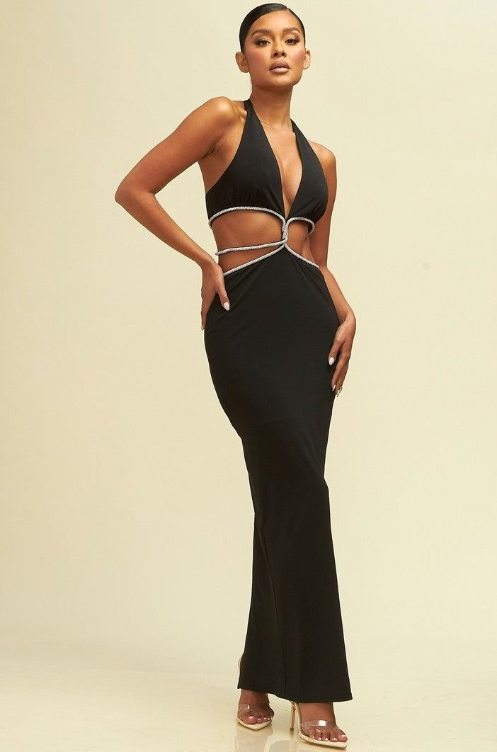 Showstopper Rhinestone Maxi